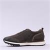 Paul Green Laced Sporty Trainer - Olive Suede